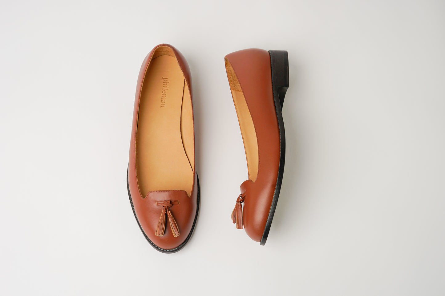 Brown Tassel Loafers